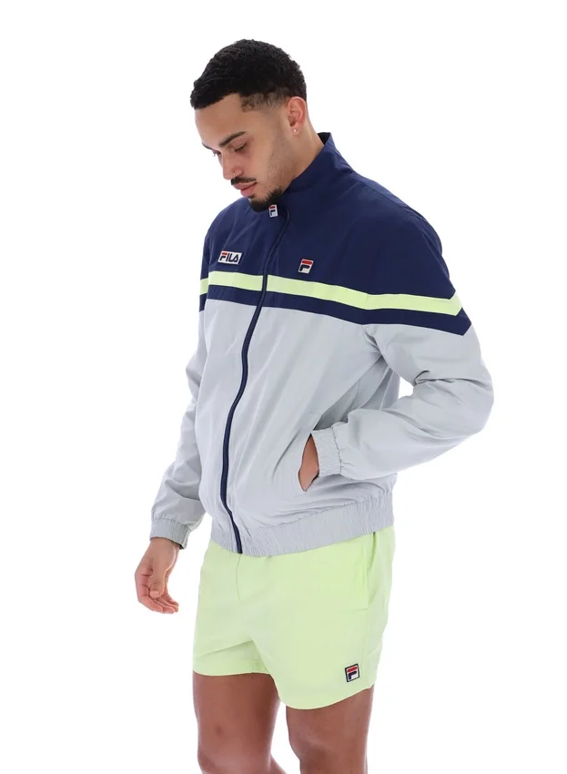 Veste de survêtement Fila Phillip Cut and Sew bleu marine