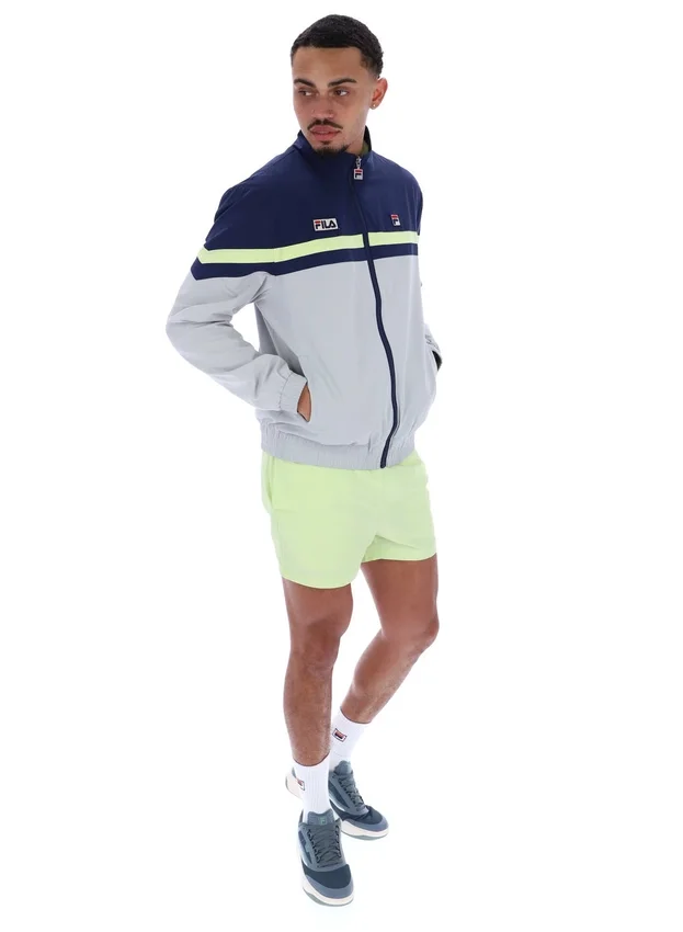 Veste de survêtement Fila Phillip Cut and Sew bleu marine
