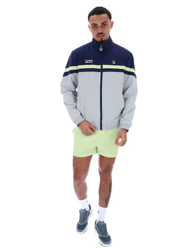 Veste de survêtement Fila Phillip Cut and Sew bleu marine