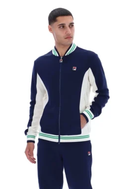 Veste de survêtement Fila Settanta bleu marine