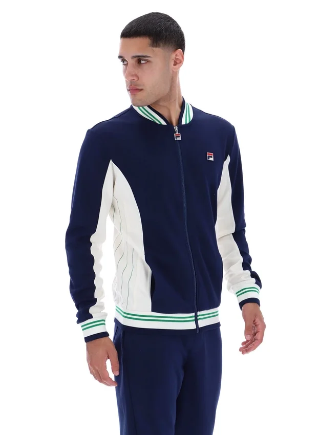 Veste de survêtement Fila Settanta bleu marine