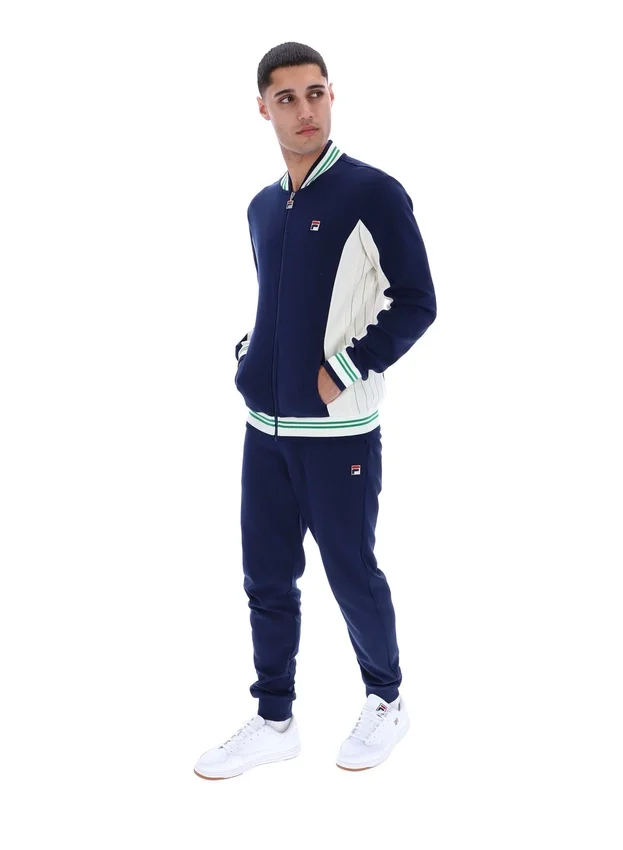 Veste de survêtement Fila Settanta bleu marine