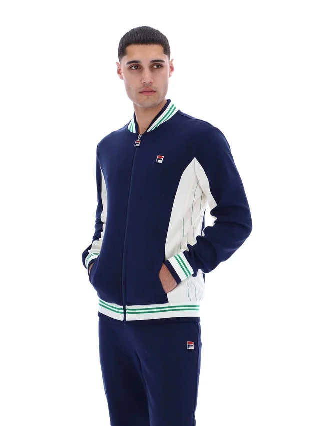 Veste de survêtement Fila Settanta bleu marine