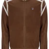 Veste de survêtement Gabriele à empiècements contrastés, couleur cappuccino