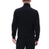 Veste de survêtement Keith noire à coutures contrastées