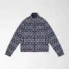 Veste de survêtement à manches raglan bleu nuit