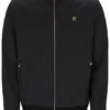 Veste de survêtement Mathers à motif chevrons noire