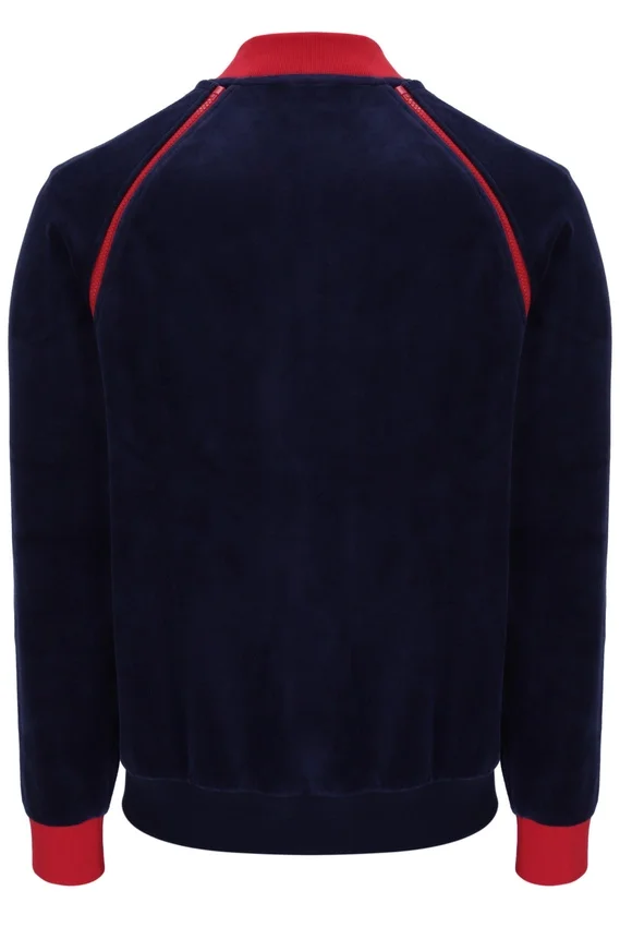 Veste de survêtement polyvalente Fila Daniele Archive bleu marine