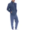 Veste de survêtement à rayures imprimées « Dante » indigo vintage