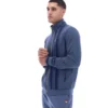 Veste de survêtement à rayures imprimées « Dante » indigo vintage