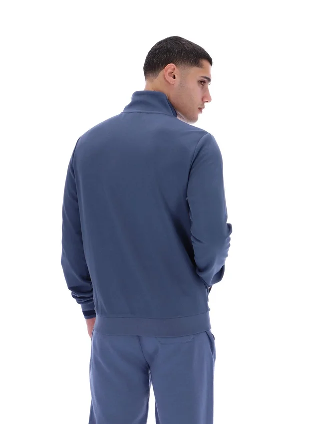 Veste de survêtement à rayures imprimées « Dante » indigo vintage