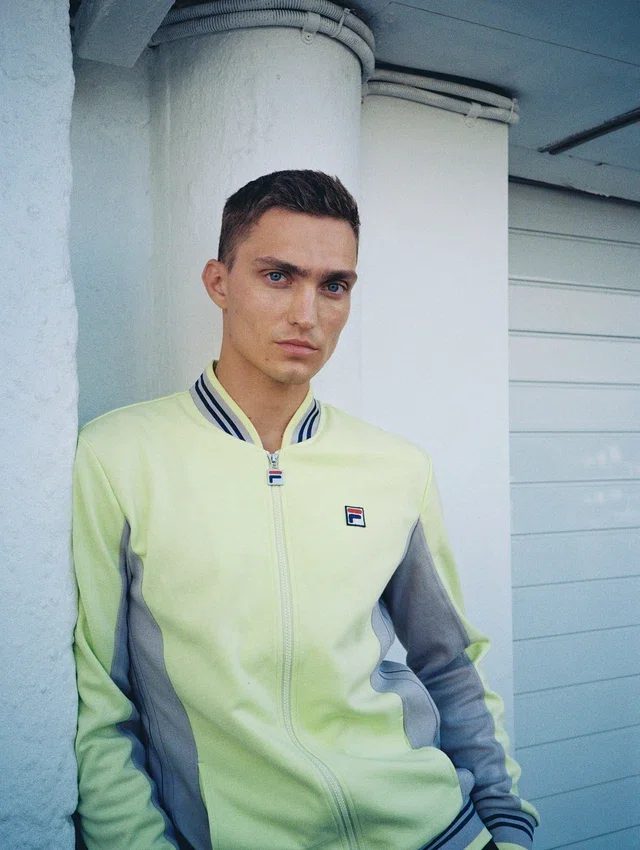 Veste de survêtement Settanta « Shadow Lime »