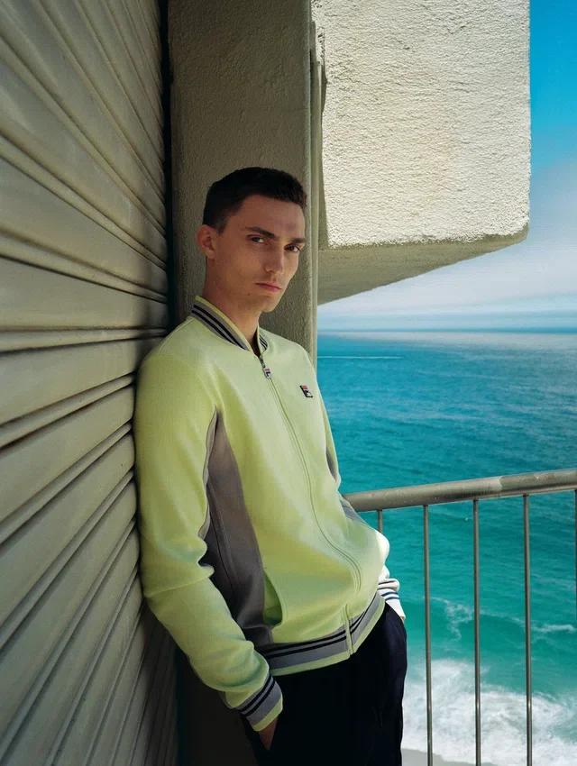 Veste de survêtement Settanta « Shadow Lime »