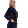 Veste de survêtement zippée Fila Jenesis bleu marine style baseball