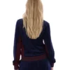Veste de survêtement zippée Fila Jenesis bleu marine style baseball