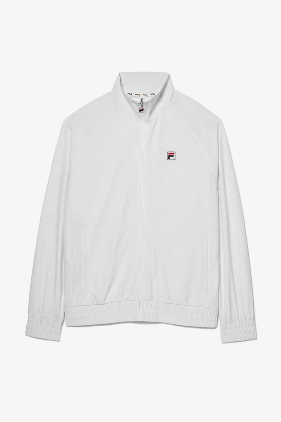 Veste de tennis blanche de court