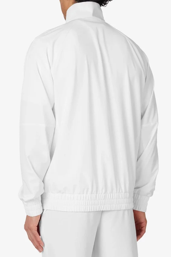 Veste de tennis blanche de court