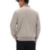Veste Dean vintage kaki en simili-daim à fermeture éclair intégrale