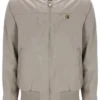 Veste Dean vintage kaki en simili-daim à fermeture éclair intégrale