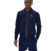Veste en daim Fila Francesco bleu marine