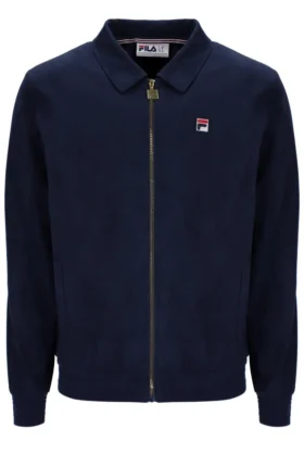 Veste en daim Fila Francesco bleu marine