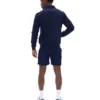 Veste en daim Fila Francesco bleu marine
