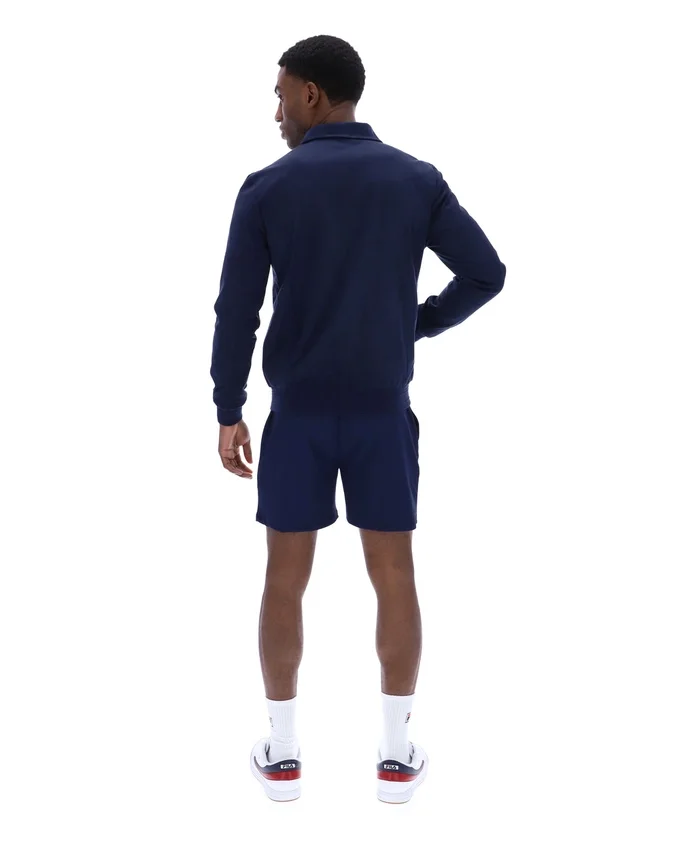 Veste en daim Fila Francesco bleu marine