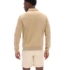 Veste en daim Francesco beige classique