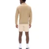 Veste en daim Francesco beige classique