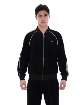 Veste en velours Fella noire