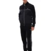 Veste en velours noire Higgans à fermeture éclair intégrale