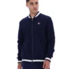 Veste Fila Navy Gabe en tricot gaufré