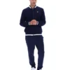 Veste Fila Navy Gabe en tricot gaufré