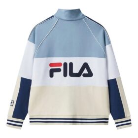 Veste Fila x Mihara Yasuhiro « Bleu sarcelle, blanc, beige »
