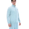 Veste « Hanay » à motif losanges en relief, bleu sterling