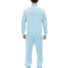 Veste « Hanay » à motif losanges en relief, bleu sterling