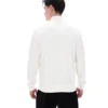 Veste Hanay à motif losanges en relief, couleur lait de coco