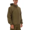 Veste Ian à fermeture éclair intégrale, vert olive foncé
