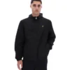 Veste Ian noire à fermeture éclair intégrale