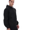 Veste Ian noire à fermeture éclair intégrale