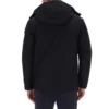 Veste matelassée cargo Liam noire