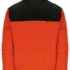 Veste matelassée à empiècements Evan unisexe, couleur Tangerine Tango