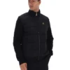 Veste matelassée à fermeture éclair intégrale « Jerry » noire