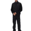 Veste matelassée à fermeture éclair intégrale « Jerry » noire