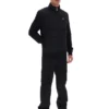 Veste matelassée à fermeture éclair intégrale « Jerry » noire