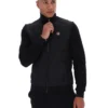 Veste Moor à devant rembourré, noire