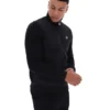 Veste Moor à devant rembourré, noire