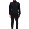Veste Moor à devant rembourré, noire