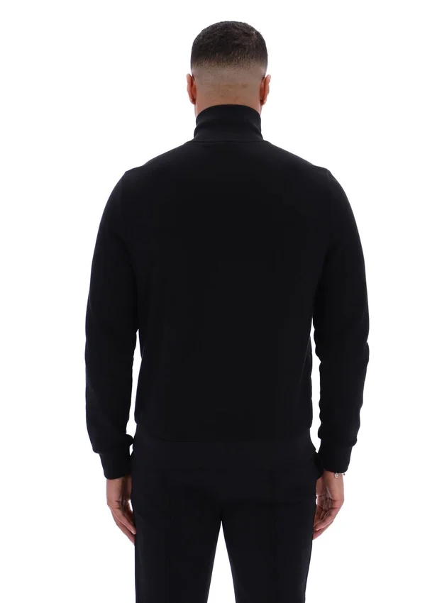 Veste Moor à devant rembourré, noire