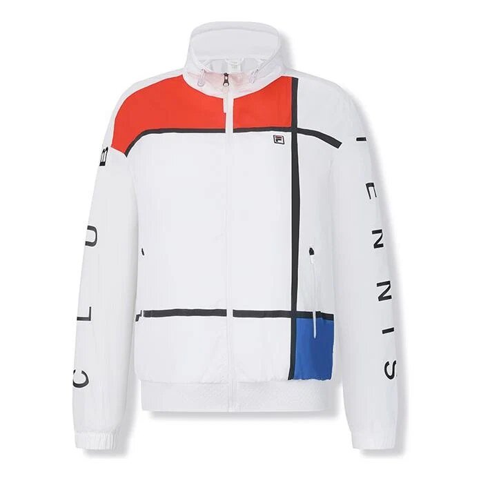 Veste tissée Core Athletics Tennis « Blanc »